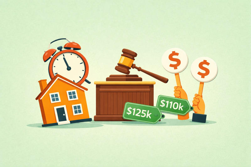 Your Home Is Headed to Public Auction: What It Means and What You Can Still Do